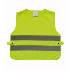 Yoko Childrens/Kids Hi-Vis Tabard - One Size, Yellow