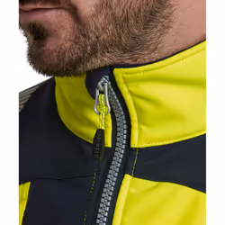 Portwest Unisex Adult PW3 Hi-Vis Soft Shell Jacket - S, Yellow/Black