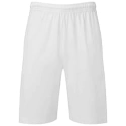 Fruit of the Loom Mens Iconic Jersey Shorts - S, White