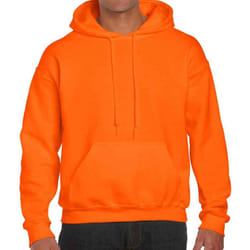 Gildan Mens DryBlend Hoodie - S, Safety Orange
