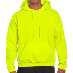 Gildan Mens DryBlend Hoodie - XXL, Safety Green