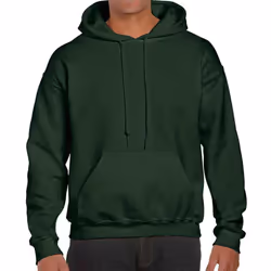 Gildan Mens DryBlend Hoodie - S, Forest