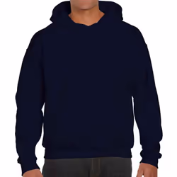 Gildan Mens DryBlend Hoodie - XXL, Navy