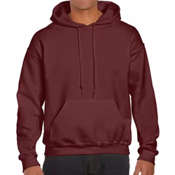 Gildan Mens DryBlend Hoodie - XL, Maroon