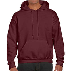 Gildan Mens DryBlend Hoodie - XL, Maroon