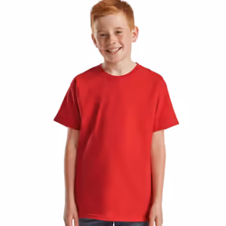 Fruit of the Loom Childrens/Kids Iconic 195 Plain T-Shirt - 12-13 Years, Red