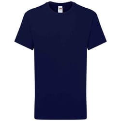 Fruit of the Loom Childrens/Kids Iconic 195 Plain T-Shirt - 9-11 Years, Deep Navy