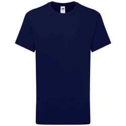 Fruit of the Loom Childrens/Kids Iconic 195 Plain T-Shirt - 12-13 Years, Deep Navy