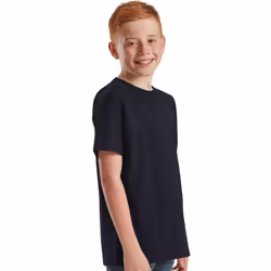 Fruit of the Loom Childrens/Kids Iconic 195 Plain T-Shirt - 12-13 Years, Deep Navy
