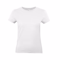 B&C Womens/Ladies E190 T-Shirt - XS, White