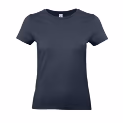 B&C Womens/Ladies E190 T-Shirt - XS, Navy
