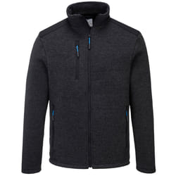 Portwest Mens KX3 Performance Fleece Jacket - S, Grey Marl