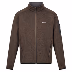Regatta Mens Newhill Marl Full Zip Fleece Jacket - S, Crocodile