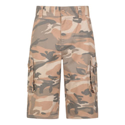 Mountain Warehouse Mens Camo Cargo Shorts - 30R, Brown