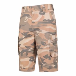 Mountain Warehouse Mens Camo Cargo Shorts - 30R, Brown