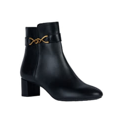 Geox Womens/Ladies Pheby 50 Leather Ankle Boots - 5 UK, Black