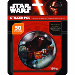 Star Wars Paper Puffy Stickers (Pack of 50)