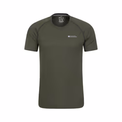 Mountain Warehouse Mens Aero II IsoCool T-Shirt - 4XL, Dark Khaki