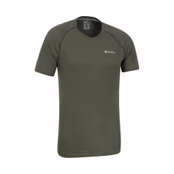 Mountain Warehouse Mens Aero II IsoCool T-Shirt - 4XL, Dark Khaki
