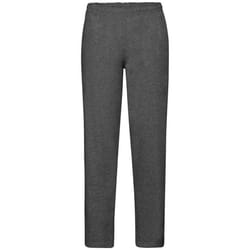 Fruit of the Loom Unisex Adult Classic Heather Open Hem Jogging Bottoms - S, Dark Heather