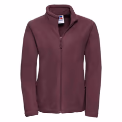 Russell Womens/Ladies Outdoor Fleece Jacket - L, Burgundy