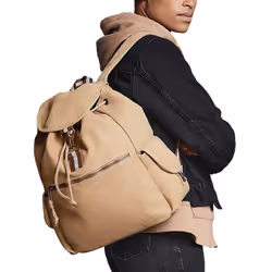 Quadra Vintage Canvas Backpack - One Size, Sahara