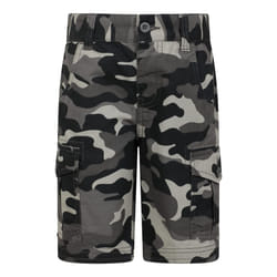 Mountain Warehouse Childrens/Kids Camo Cargo Shorts - 11-12 Years, Black
