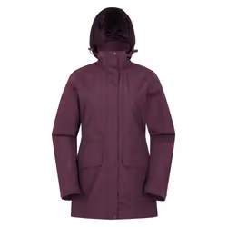Mountain Warehouse Womens/Ladies Glacial Extreme Waterproof Jacket - 8 UK, Burgundy