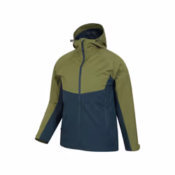 Mountain Warehouse Mens Verge Extreme Waterproof Jacket - XL, Green