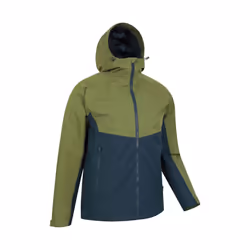 Mountain Warehouse Mens Verge Extreme Waterproof Jacket - XL, Green