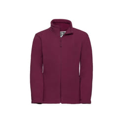 Russell Childrens/Kids Fleece Jacket - 3-4 Years, Burgundy