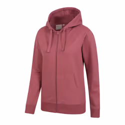 Mountain Warehouse Womens/Ladies Essentials Full Zip Hoodie - 12 UK, Dark Pink