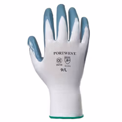 Portwest Unisex Adult A310 Flexo Nitrile Safety Gloves - 10, Grey