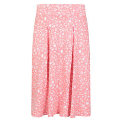 Mountain Warehouse Womens/Ladies Waterfront Floral Jersey Midi Skirt - 20 UK, Red