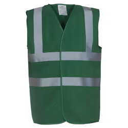 Yoko Mens Band & Brace Hi-Vis Vest - XXL, Paramedic Green