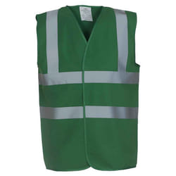 Yoko Mens Band & Brace Hi-Vis Vest - XXL, Paramedic Green