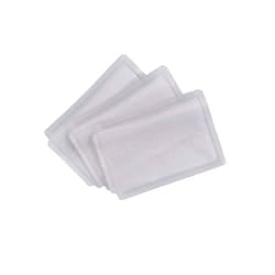 Yoko Heat Apply ID Card Holder (Pack of 50) - 8.5cm x 5.5cm, Clear