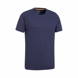 Mountain Warehouse Mens Flint Crew Neck T-Shirt - XL, Navy