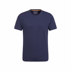 Mountain Warehouse Mens Flint Crew Neck T-Shirt - 4XL, Navy