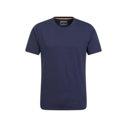 Mountain Warehouse Mens Flint Crew Neck T-Shirt - 4XL, Navy