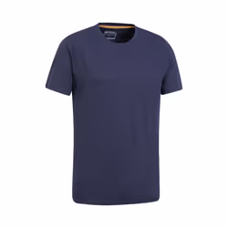Mountain Warehouse Mens Flint Crew Neck T-Shirt - 4XL, Navy