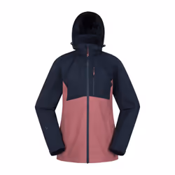 Mountain Warehouse Womens/Ladies Rainforest II Extreme Colour Block Waterproof Jacket - 8 UK, Navy