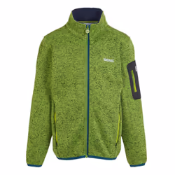 Regatta Childrens/Kids Newhill Fleece Jacket - 13 Years, Piquant Green/Moroccan Blue
