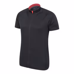 Mountain Warehouse Mens Roubaix Full Zip Cycling Top - S, Jet Black