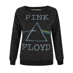 Amplified Womens/Ladies Pink Floyd Dark Side Of The Moon Sweater - XS, Black