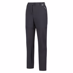 Regatta Womens/Ladies Mountain Zip-Off Trousers - 16 UK R, Seal Grey
