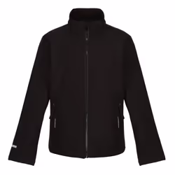 Regatta Childrens/Kids Ablaze 2 Layer Soft Shell Jacket - 3-4 Years, Black
