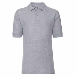 Russell Childrens/Kids Pique Polo Shirt - 1-2 Years, Light Oxford