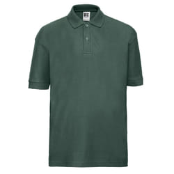 Russell Childrens/Kids Pique Polo Shirt - 5-6 Years, Bottle Green
