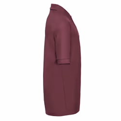Russell Childrens/Kids Pique Polo Shirt - 3-4 Years, Burgundy
